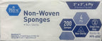 MED PRIDE 3x3 in Gauze Pads 200 Pack, Nonsterile, 4 Ply, Nonadherent Mesh - Image 7