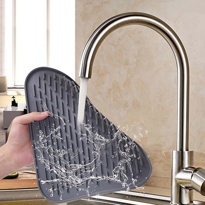 Dish Mat Silicone Dish Drying Mats Works - Image 5