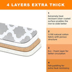 Ironing Board Cover 15x54 Inch- Standard Cotton Cover - Image 4