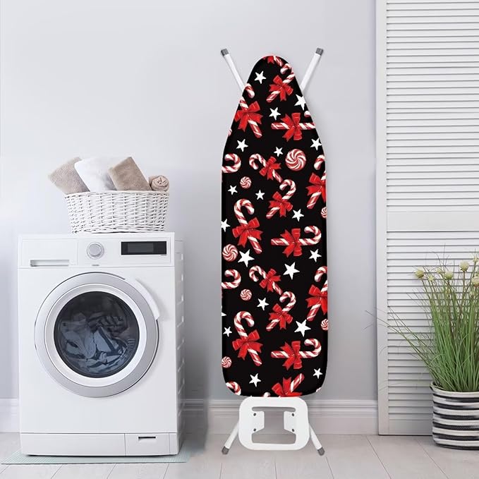 Sprowallow Candy Cane Christmas Ironing Board Cover Stain Resistant Standard - Image 3
