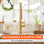 Full Circle Plain Jane, 100% Plant-Based Cellulose Sponges – Pack of 3 – - Image 2
