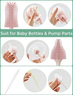 Momcozy Bottle Brush Kit, Innovative Push-Press Design - Image 3