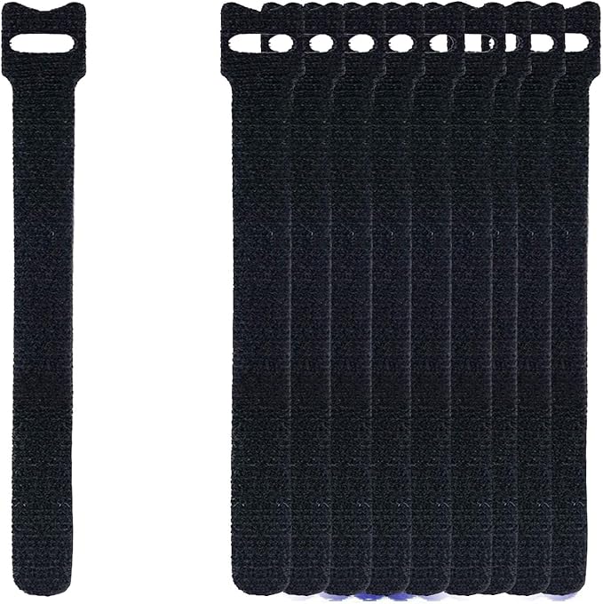 60 PCS 6 Inches Reusable Cable Ties, Adjustable Cord Straps, Cable Organizer - Image 2