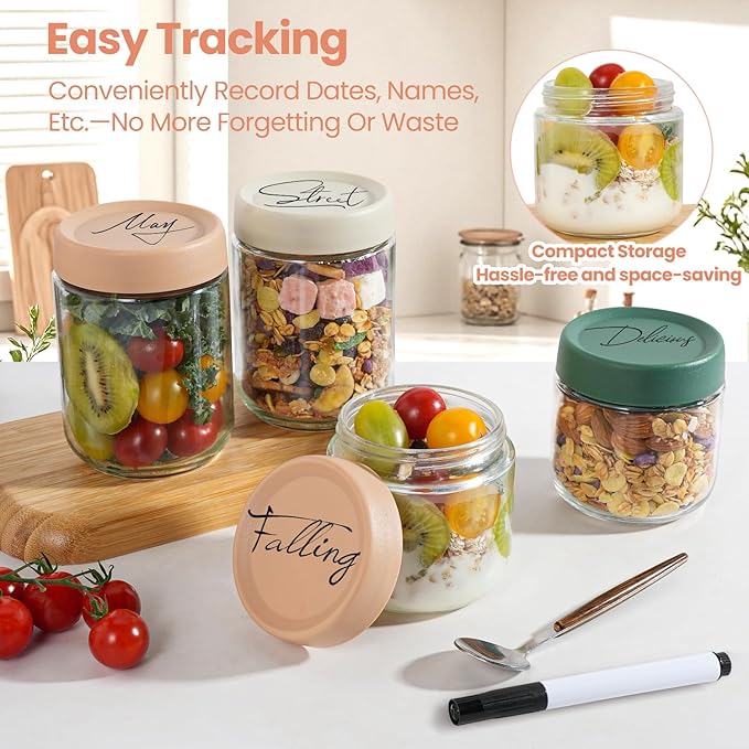 12Pack Overnight Oats Containers - Image 5