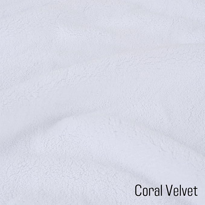 SINLAND Absorbent Coral Velvet Washcloth Ultra Soft Microfiber Face Towels 12 x - Image 4