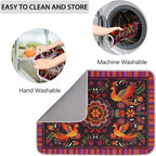 Dish Drying Mats with Hanging Loop - Image 4