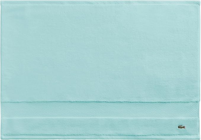 Lacoste Heritage 100% Supima Cotton Tub Mat, Premium Super Soft Bath Towel by LACOSTE