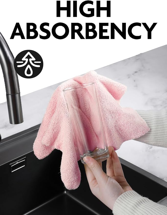 Fantasticlean Microfiber Cleaning Cloth Roll -40 Pack, Tear Away Microfiber - Image 6