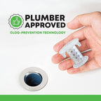 SinkShroom SSCLE988 The Revolutionary Sink Drain Protector Hair - Image 9