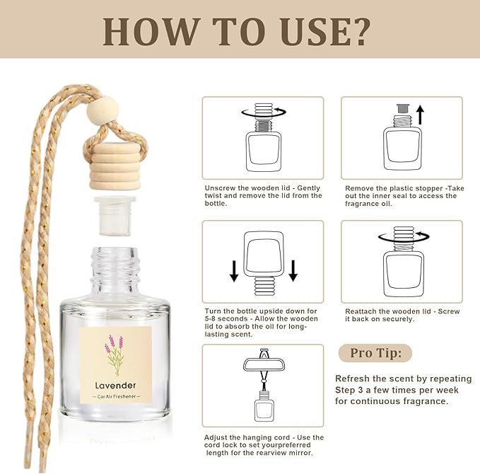 Car Air Freshener Oil Diffuser - Image 3