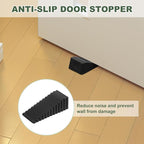 uxcell 2 Pcs Door Stoppers for Bottom of Door, 28mm/1.10 Inch Door Stops - Image 5