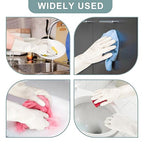 2 Pairs, 15 Inches, Nitrile Cleaning Gloves, Kitchen Dishwashing Gloves - Image 7