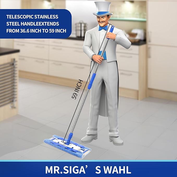 MR.SIGA Professional Microfiber Mop - Image 2