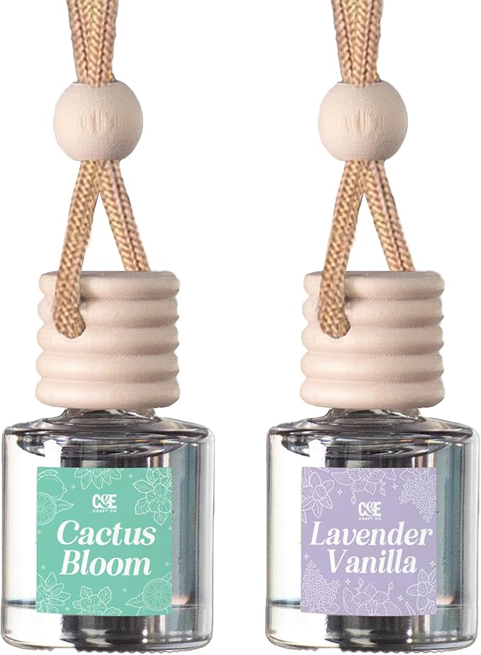 CANDECraftCo Car Air Hanging Fragrance Oil, Car Auto Freshener by CECraftCompany