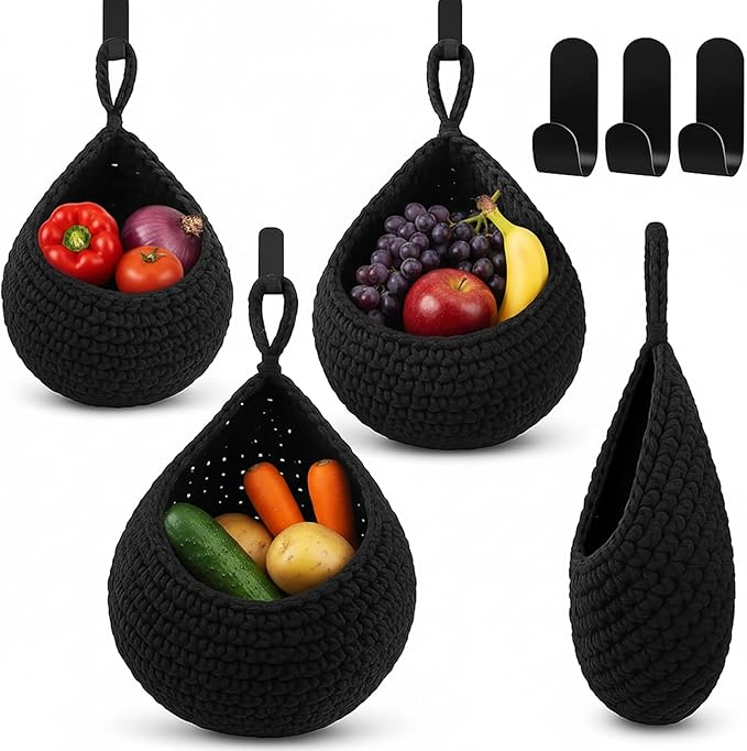 Honeydak Boho Decor Hanging Wall Baskets by Honeydak