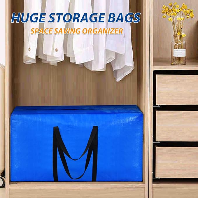 Extra Large Storage Bags, 41 Gallon XXL Jumbo Large Moving Bags Heavy Duty - Image 5