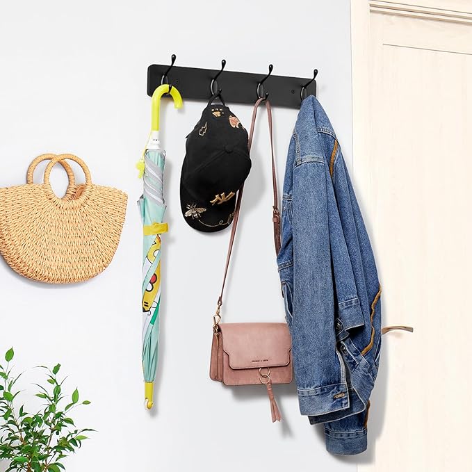 Heavy Duty Coat Hooks Wall Mount - Image 2