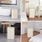 65L Slim Laundry Hamper, Narrow Laundry Basket - Image 7