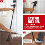 SECURITYMAN 2-in-1 Door Security Bar & Sliding Patio Door Security Bar via - Image 5