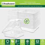 Freshware Clamshell Food Containers - Image 2