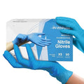 Blue Gloves Disposable Latex Free X Small by FifthPulse