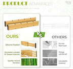 6PCS Bamboo Drawer Dividers - Image 8