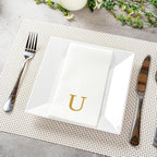 Luxenap 15.8 X 7.9 Inch Linen-Feel Guest Towels, 50 Lettered Hand Towels - Image 3