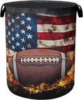 Football Large Clothes Hamper Bag by Gearsly