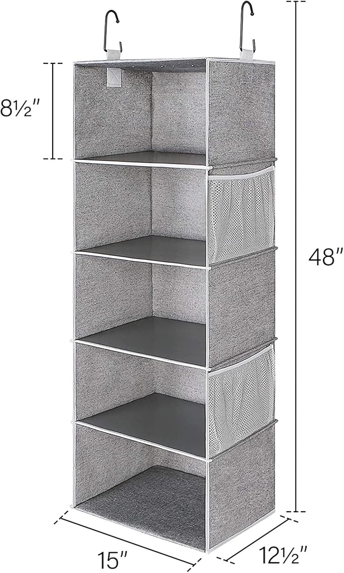 StorageWorks 5-Shelf Hanging Shelves - Image 3