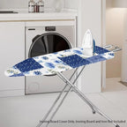 Sprowallow Flowers Ironing Board Cover Standard Size Scorch Resistant Padding - Image 2
