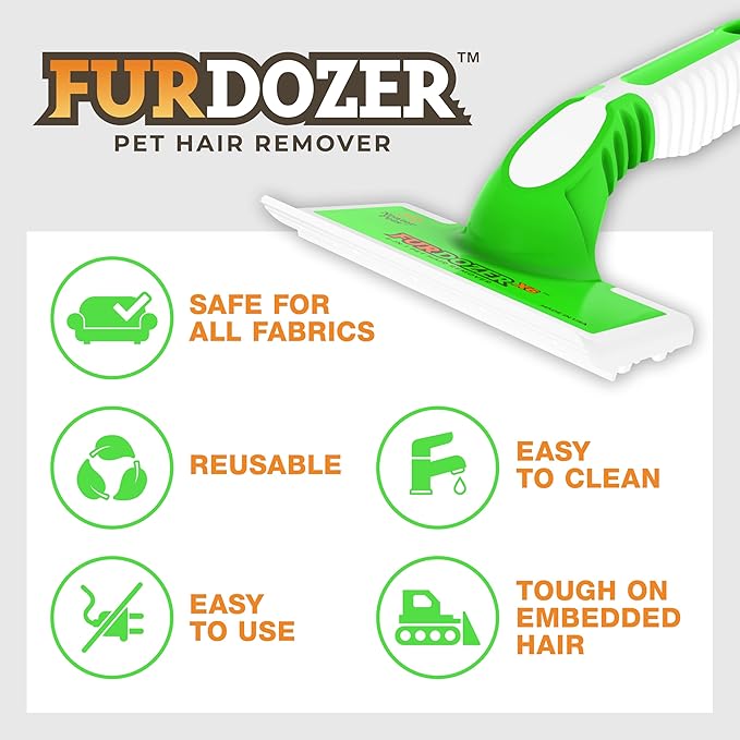FurDozer Pet Hair Remover & Auto Detailing Tools - Image 6