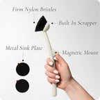 Earth & Mango Magnetic Dish Brush – Dish Scrubber - Image 3