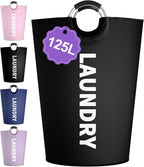 125L Extra Large Laundry Basket by IHOMAGIC