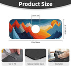 Colorful Mountains Sunset Dish Drying Mat - Image 3