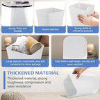 Hoolerry 9 Pieces Garbage Can 2 Gallon Small Trash Cans Bulk Bathroom Trash Bin - Image 4