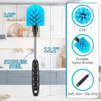 12.2 inch Bottle Brush Set of Three，Washable Coffee Cups, Water Bottles - Image 3