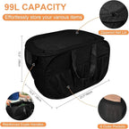 4 Pack Collapsible Laundry Baskets - Image 4