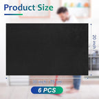 Newwiee 6 Pcs Extra Large Microfiber Cleaning Cloth 30" x 20" Washable Reusable - Image 2