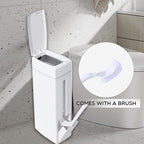 Slim Bathroom Trash Can, Bathroom Trash Can - Image 6