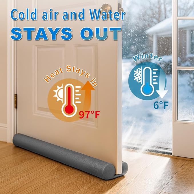 MAXTID Door Draft Stopper 36 Inch, Fits Door Gaps up to 1.7 Inch - Image 2