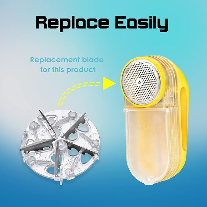 Pionix Extra Power Lint Remover Fabric Shaver Replacement Blades, Used to - Image 2