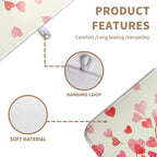 Happy Valentines Day Dish Drying Mat Valentine Drying Matt Kitchen Counter Love - Image 2