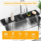24'' Longer Faucet Mat for Kitchen Sink Splash GuardKitchen Sink Faucet Mat - Image 7