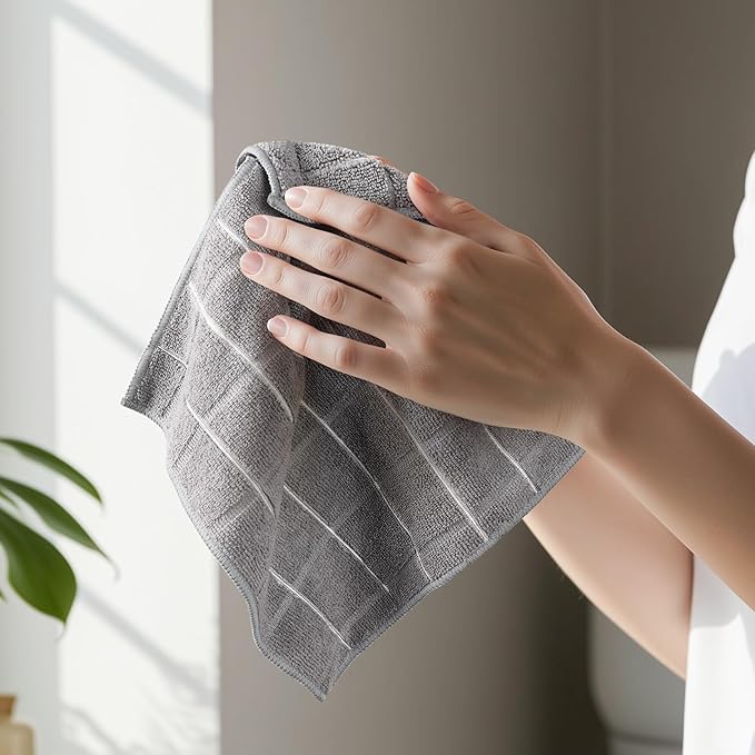 Utopia Towels 8 Pack Kitchen Towels Set, 12x12 Inches, Highly Absorbent and - Image 6
