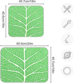 Green Leaf Veins Dish Drying Mat - Image 5