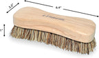 All-Natural Wooden Scrub Brush Set | Wooden Handle | Palmyra Bristle Brush - Image 2