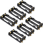6pcs 18650 Battery Holder 2 Slot 3.7V 18650 Battery Clip Holder Box Storage Case - Image 6