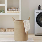 VIPOSCO Large Laundry Hamper, Tall Woven Rope Storage Basket - Image 7