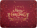 Merry Christmas Drying Mat for Kitchen Counter 18x24 Inch Christmas Dish Mat by Sweetshow