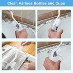 11Pcs Crevice Cleaning Brush Set, Hard Bristle Cleaning Supplies - Image 6